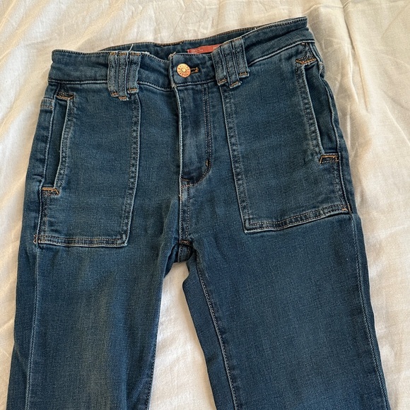 Anthropologie - Pilcro High Rise Dark Blue Jeans - Picture 5 of 12